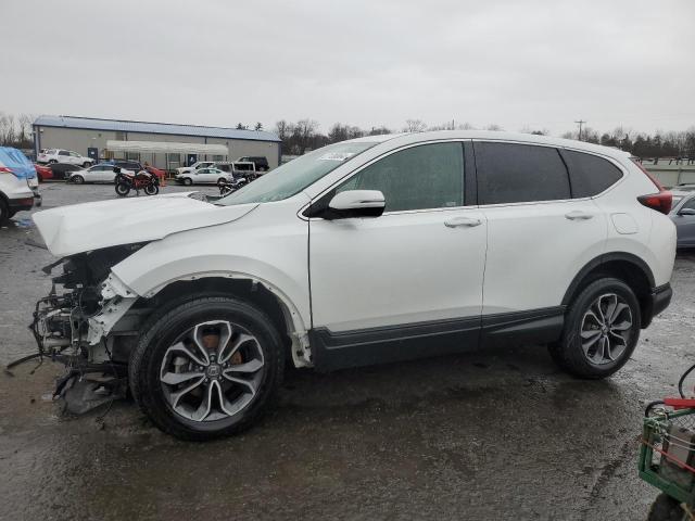 7FARW2H8XME001485 - 2021 HONDA CR-V EXL WHITE photo 1