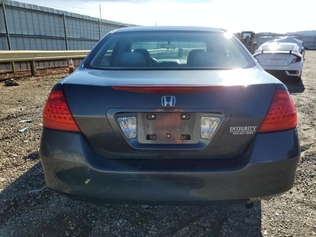 1HGCM56436A046273 - 2006 HONDA ACCORD LX GRAY photo 6