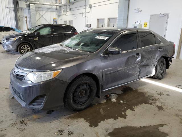 4T1BF1FK1DU224426 - 2013 TOYOTA CAMRY L CHARCOAL photo 1