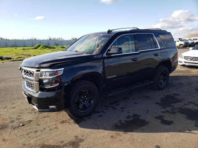 1GNSKBKCXHR259664 - 2017 CHEVROLET TAHOE K1500 LT BLACK photo 1