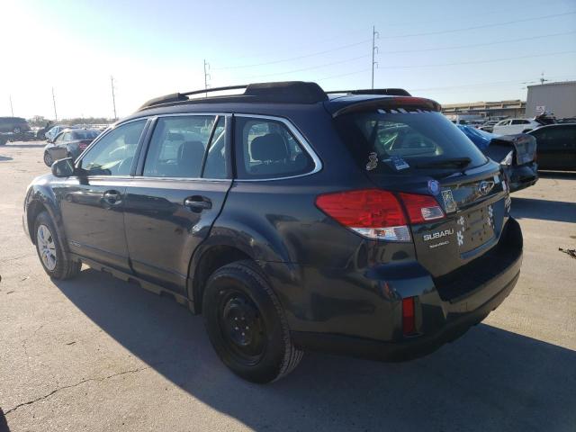 4S4BRBAC4D3214928 - 2013 SUBARU OUTBACK 2.5I GRAY photo 2