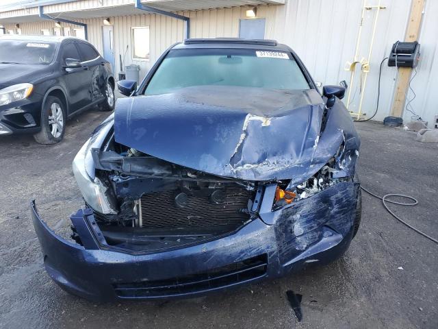 JHMCP26758C058123 - 2008 HONDA ACCORD EX BLUE photo 5