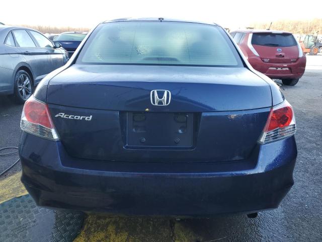 JHMCP26758C058123 - 2008 HONDA ACCORD EX BLUE photo 6