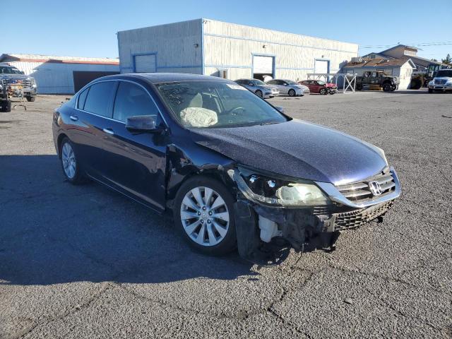 1HGCR2F75DA094882 - 2013 HONDA ACCORD EX BLUE photo 4