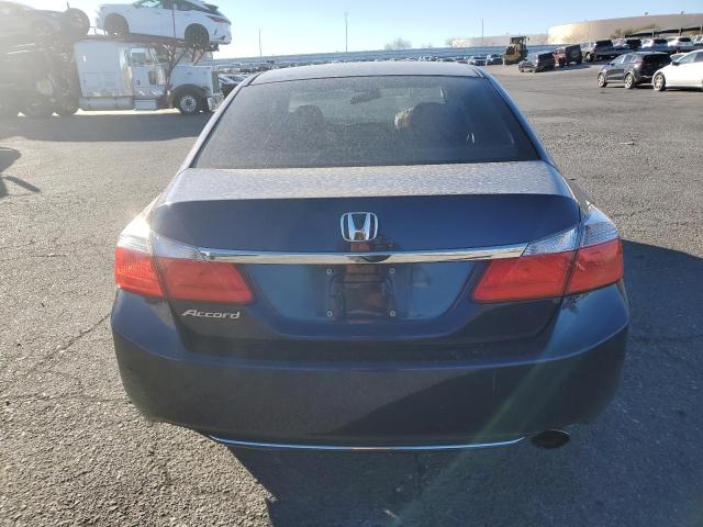 1HGCR2F75DA094882 - 2013 HONDA ACCORD EX BLUE photo 6