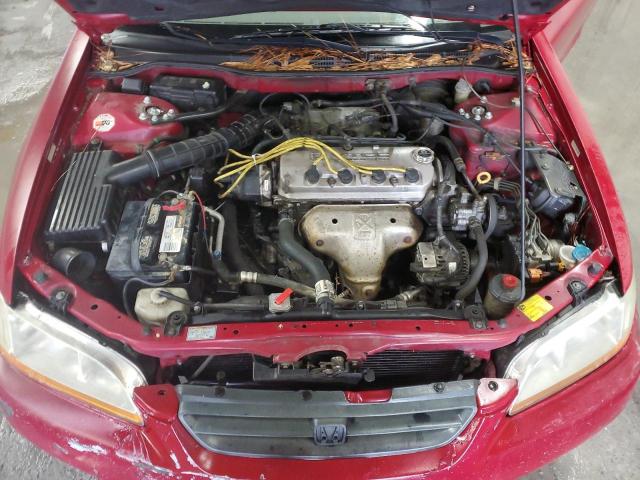 1HGCG31551A015630 - 2001 HONDA ACCORD EX RED photo 11