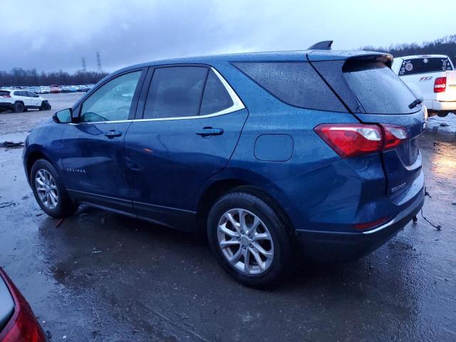 3GNAXJEV2LL206641 - 2020 CHEVROLET EQUINOX LT BLUE photo 2