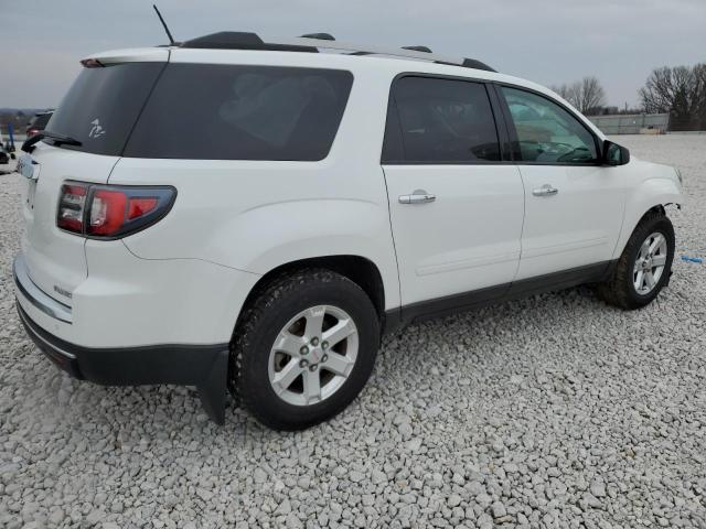 1GKKVPKD3GJ345096 - 2016 GMC ACADIA SLE WHITE photo 3