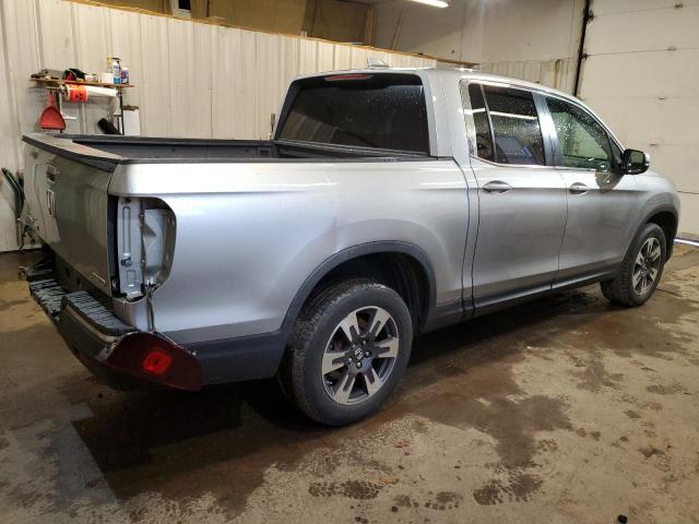 5FPYK3F58JB000193 - 2018 HONDA RIDGELINE RTL SILVER photo 3