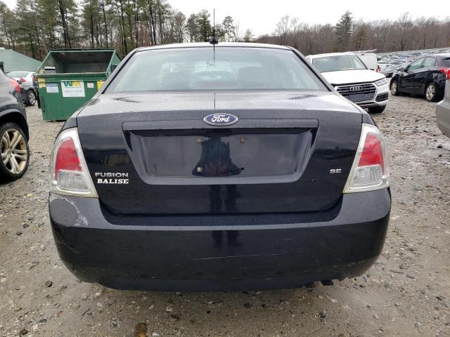 3FAHP07Z68R217797 - 2008 FORD FUSION SE BLACK photo 6