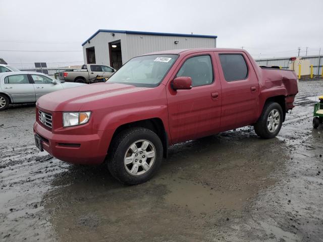 2HJYK16576H513929 - 2006 HONDA RIDGELINE RTL BURGUNDY photo 1