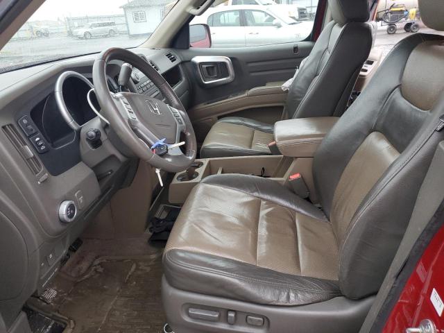 2HJYK16576H513929 - 2006 HONDA RIDGELINE RTL BURGUNDY photo 7