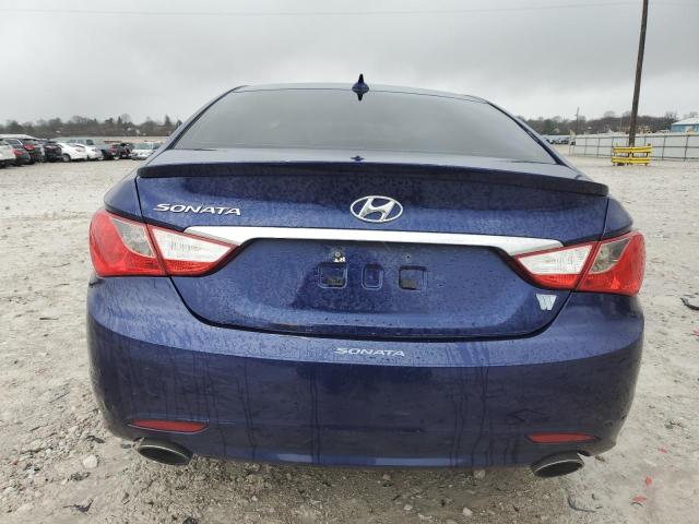 5NPEC4AC8DH509274 - 2013 HYUNDAI SONATA SE BLUE photo 6