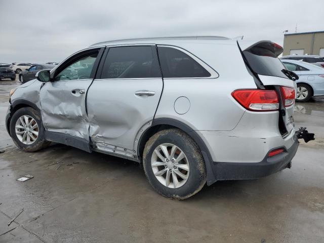 5XYPG4A37HG270701 - 2017 KIA SORENTO LX SILVER photo 2