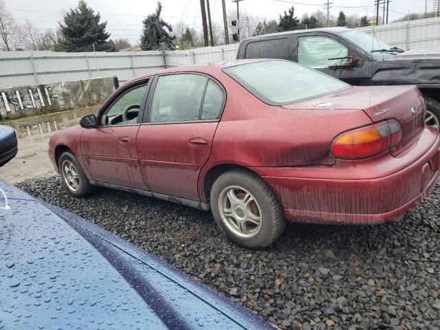 1G1ND52J42M699067 - 2002 CHEVROLET MALIBU RED photo 2