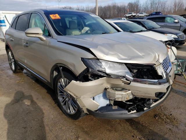 2LMPJ6LR9HBL34112 - 2017 LINCOLN MKX RESERVE BEIGE photo 4