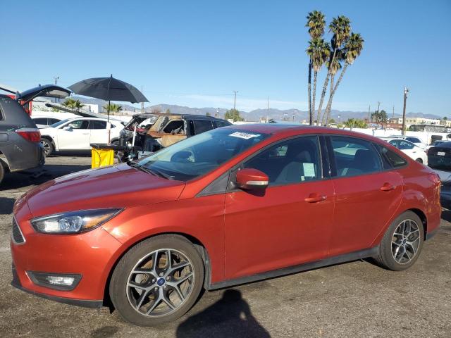 1FADP3H27JL313377 - 2018 FORD FOCUS SEL RED photo 1