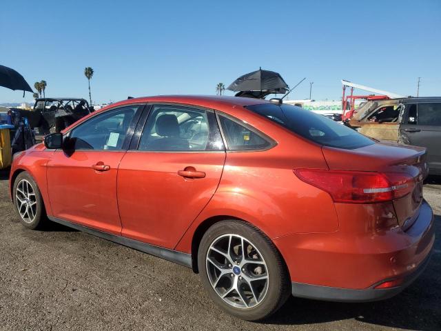 1FADP3H27JL313377 - 2018 FORD FOCUS SEL RED photo 2