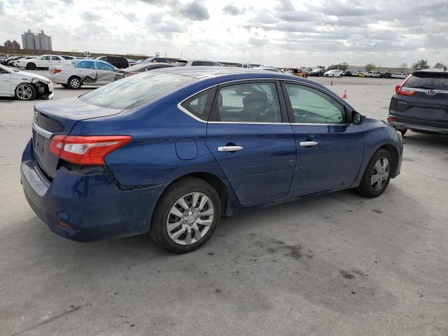 3N1AB7AP1JY267127 - 2018 NISSAN SENTRA S/S S BLUE photo 3