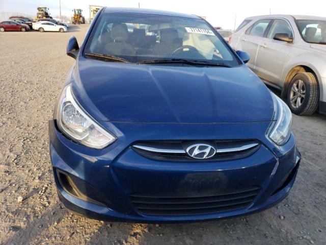 KMHCT5AE7FU227114 - 2015 HYUNDAI ACCENT GS BLUE photo 5