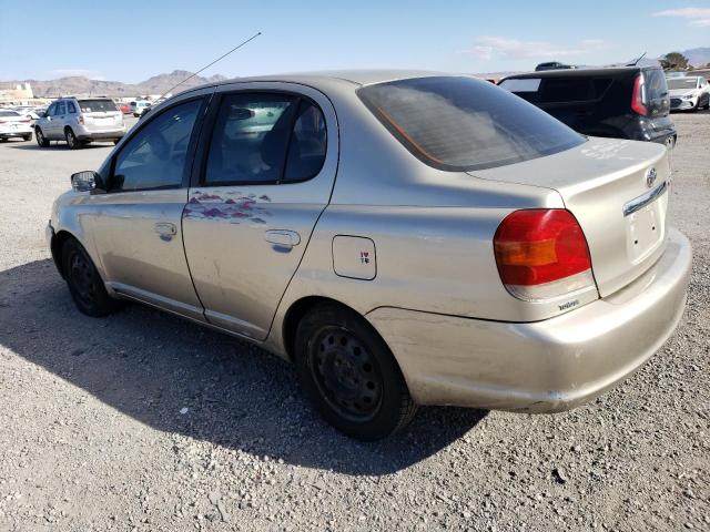 JTDBT123330269112 - 2003 TOYOTA ECHO BEIGE photo 2