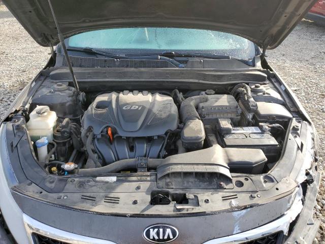 5XXGN4A76DG151187 - 2013 KIA OPTIMA EX GRAY photo 11