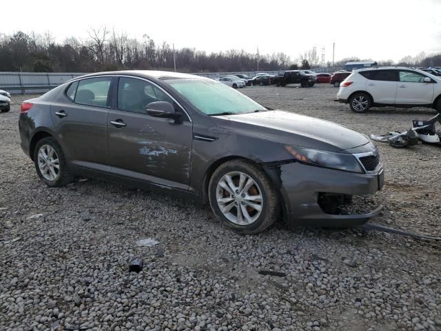 5XXGN4A76DG151187 - 2013 KIA OPTIMA EX GRAY photo 4