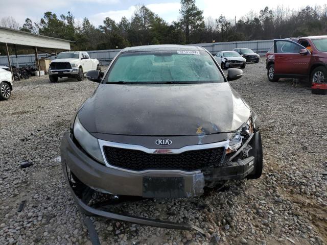 5XXGN4A76DG151187 - 2013 KIA OPTIMA EX GRAY photo 5