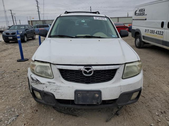 4F2CZ06158KM20355 - 2008 MAZDA TRIBUTE S WHITE photo 5