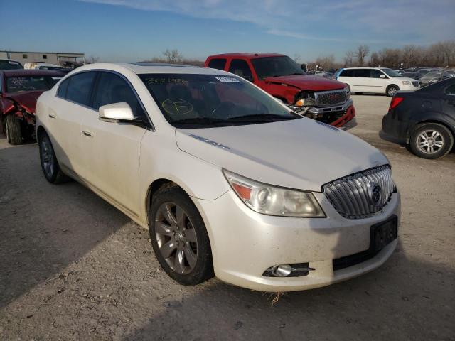 1G4GE5EV4AF304976 - 2010 BUICK LACROSSE CXS WHITE photo 1