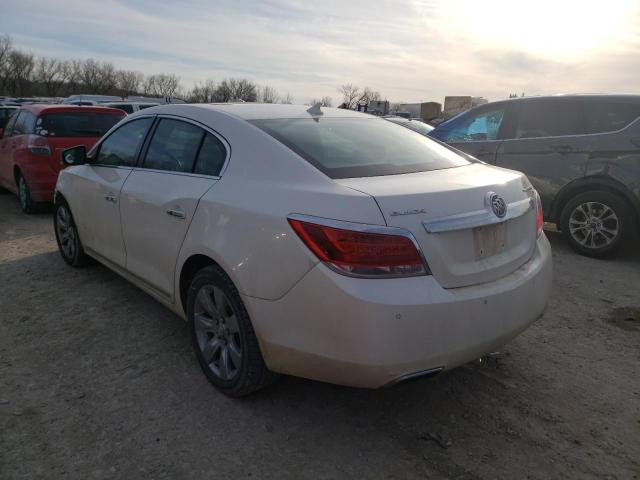 1G4GE5EV4AF304976 - 2010 BUICK LACROSSE CXS WHITE photo 3