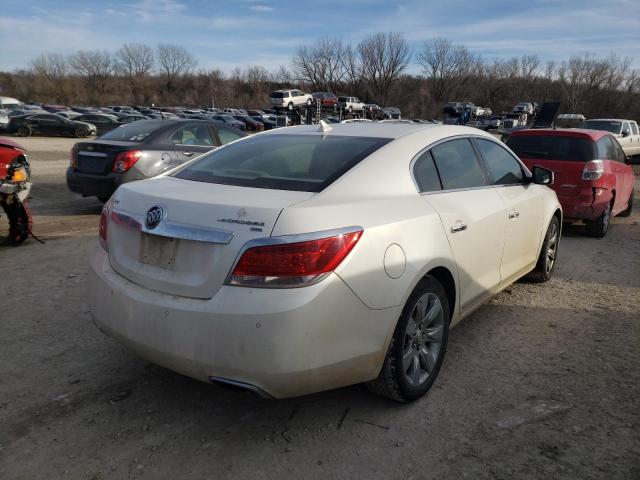 1G4GE5EV4AF304976 - 2010 BUICK LACROSSE CXS WHITE photo 4