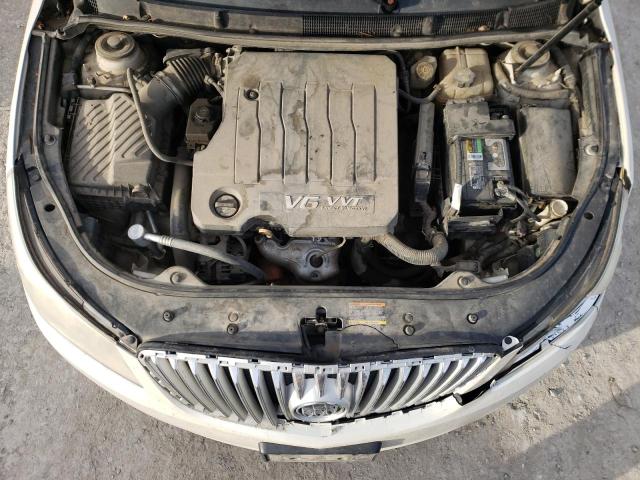1G4GE5EV4AF304976 - 2010 BUICK LACROSSE CXS WHITE photo 7