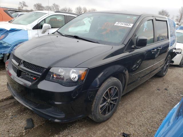 2C4RDGBG7HR707175 - 2017 DODGE GRAND CARA SE BLACK photo 1