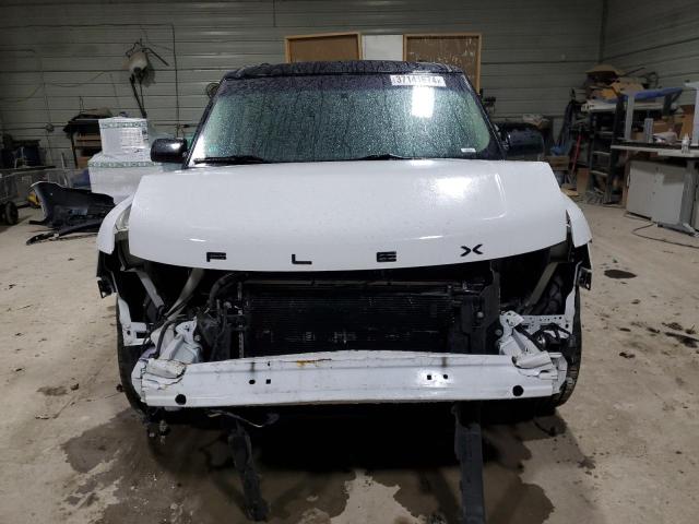 2FMHK6C83KBA30561 - 2019 FORD FLEX SEL WHITE photo 5