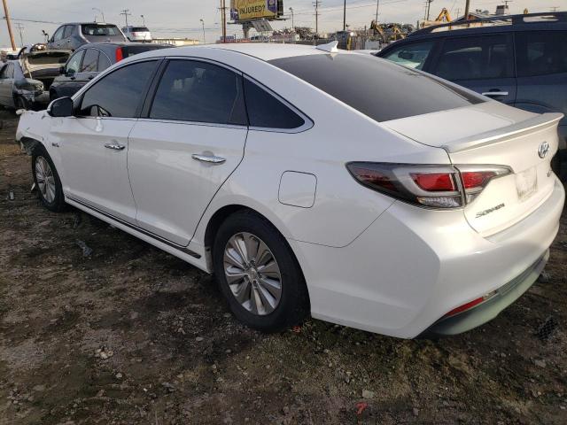 KMHE24L1XGA026102 - 2016 HYUNDAI SONATA HYBRID WHITE photo 2