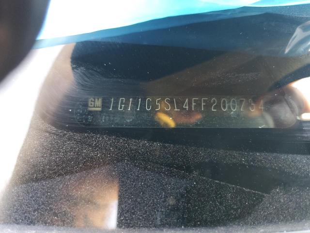 1G11C5SL4FF200734 - 2015 CHEVROLET MALIBU 1LT 白色 照片 12