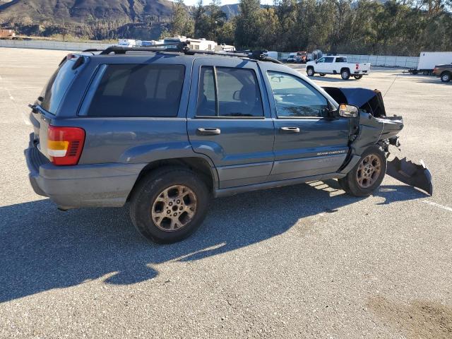 1J4GX48S61C630302 - 2001 JEEP GRAND CHER LAREDO BLUE photo 3