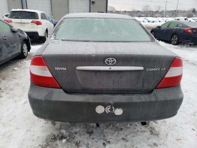 4T1BE32K04U903933 - 2004 TOYOTA CAMRY LE GRAY photo 6
