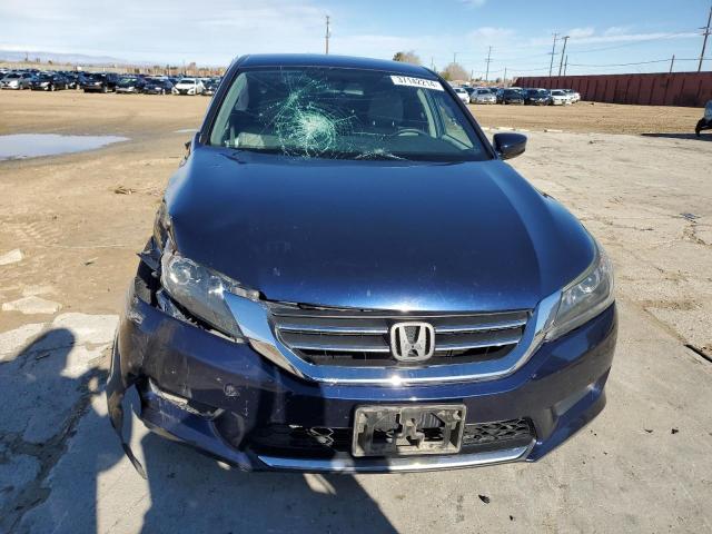 1HGCR2F38FA211015 - 2015 HONDA ACCORD LX BLUE photo 5