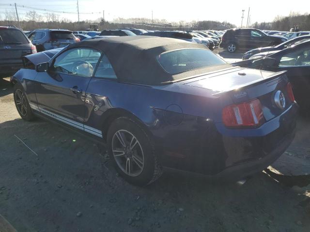 1ZVBP8EM2B5148751 - 2011 FORD MUSTANG BLUE photo 2