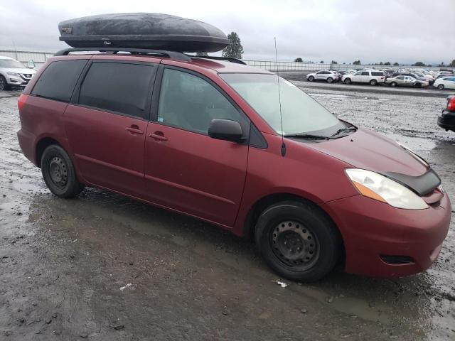 5TDZK23C98S181000 - 2008 TOYOTA SIENNA CE MAROON photo 4