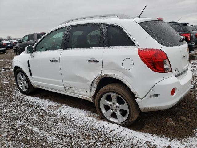 3GNAL4EK6FS523061 - 2015 CHEVROLET CAPTIVA LTZ WHITE photo 2