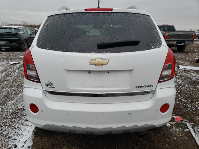 3GNAL4EK6FS523061 - 2015 CHEVROLET CAPTIVA LTZ WHITE photo 6