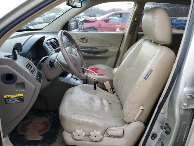 KM8JN72D37U634433 - 2007 HYUNDAI TUCSON SE BEIGE photo 7