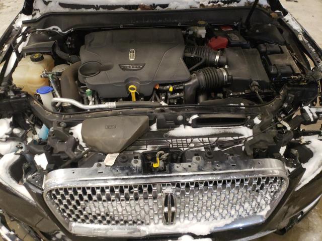 3LN6L5FC5JR605144 - 2018 LINCOLN MKZ RESERVE შავი ფოტო 11