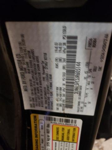 3LN6L5FC5JR605144 - 2018 LINCOLN MKZ RESERVE შავი ფოტო 13