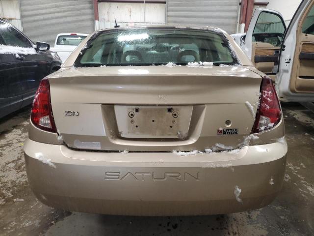 1G8AJ55F66Z201394 - 2006 SATURN ION LEVEL 2 ოქროსფერი ფოტო 6