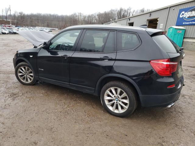 5UXWX9C51E0D31180 - 2014 BMW X3 XDRIVE28I BLACK photo 2