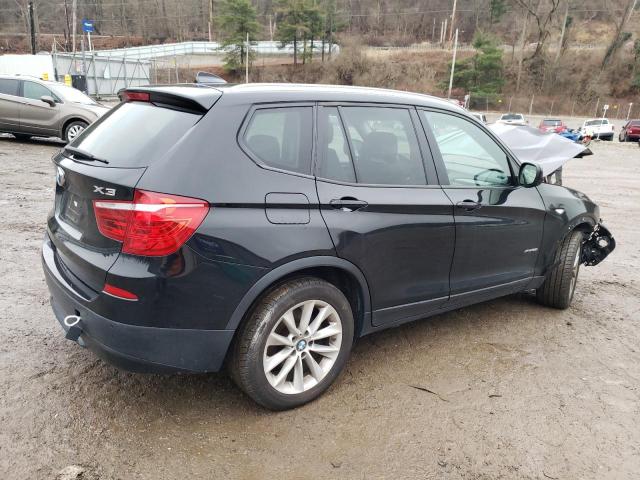 5UXWX9C51E0D31180 - 2014 BMW X3 XDRIVE28I BLACK photo 3